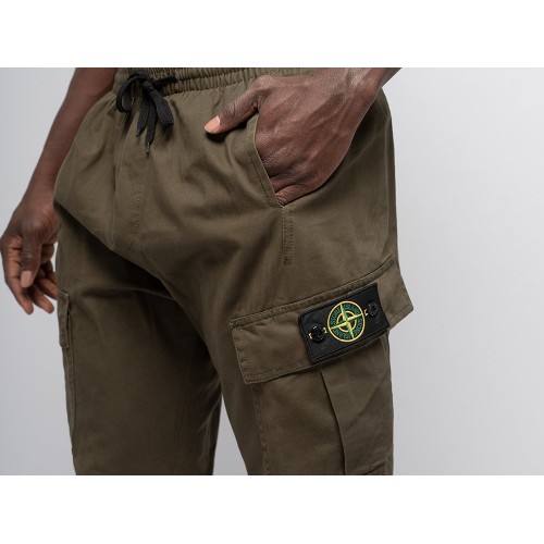 Джоггеры Stone Island цвет Зеленый арт. 40581