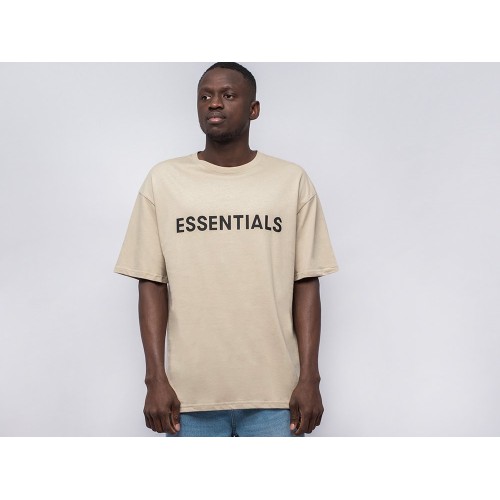 Футболка FEAR OF GOD Essentials цвет Бежевый арт. 29239