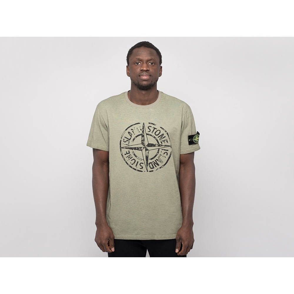 Футболка Stone Island цвет Зеленый арт. 41206