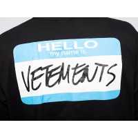 Футболка Vetements цвет Черный арт. 37731