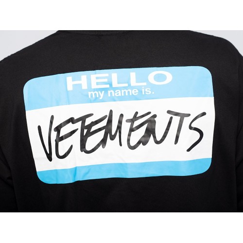 Футболка Vetements цвет Черный арт. 37731