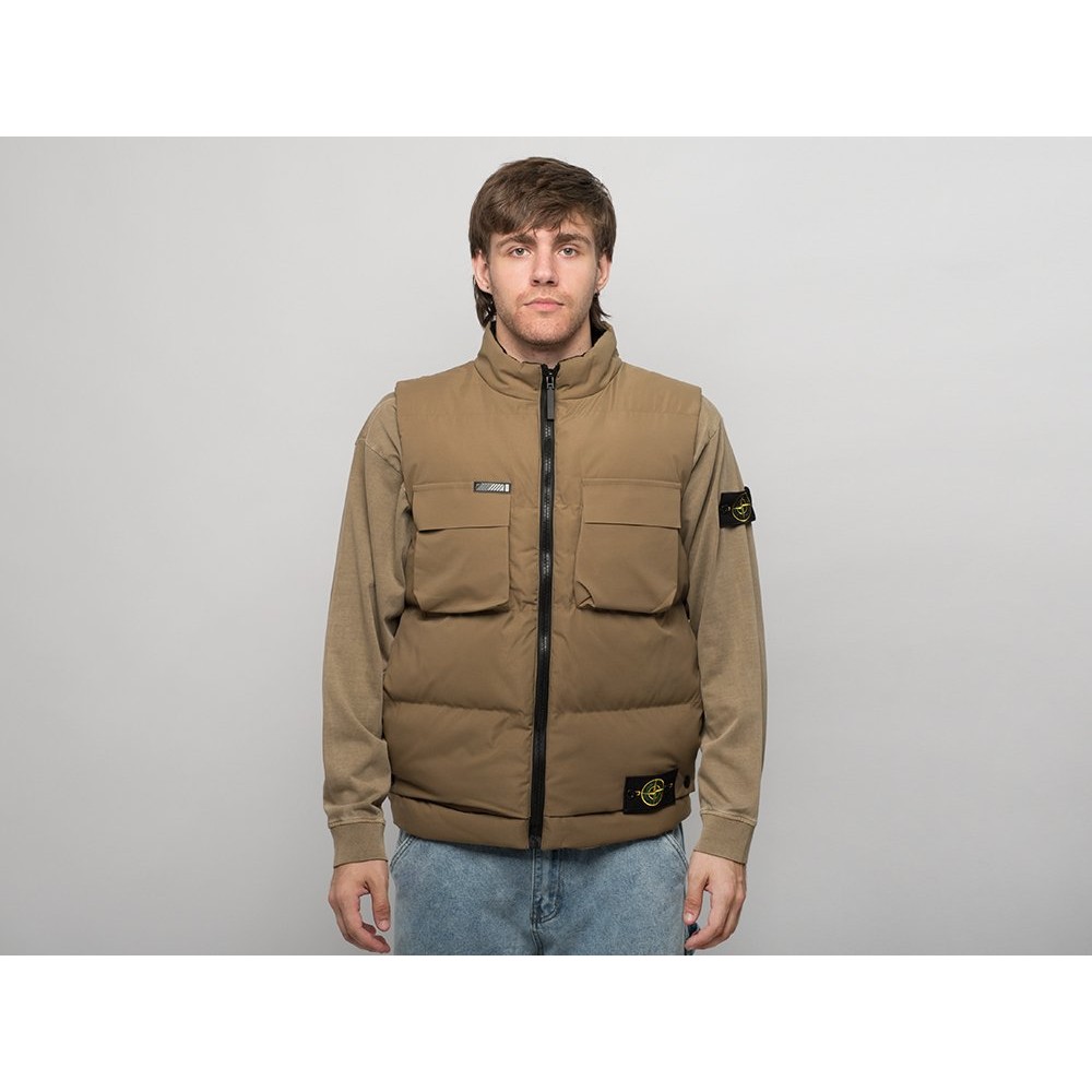 Жилет Stone Island цвет Коричневый арт. 43147