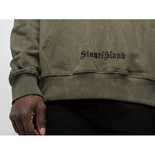 Худи Stone Island цвет Зеленый арт. 43880