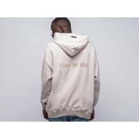 Худи FEAR OF GOD Essentials цвет Белый арт. 29235