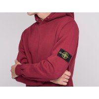 Худи Stone Island цвет Бордовый арт. 19653