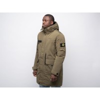 Куртка зимняя Stone Island цвет Зеленый арт. 39576