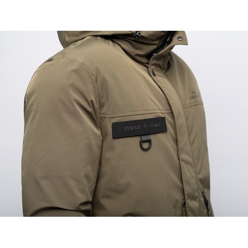 Куртка зимняя Stone Island цвет Зеленый арт. 39576