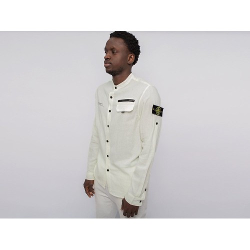 Рубашка Stone Island цвет Белый арт. 35593