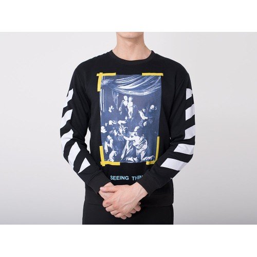 Свитшот OFF-WHITE цвет Черный арт. 15834