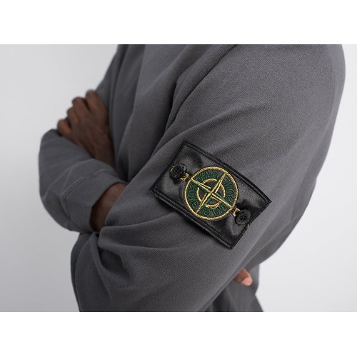 Свитшот Stone Island цвет Серый арт. 31848