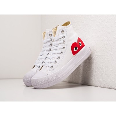 Кеды CDG Play x CONVERSE Chuck Taylor Collection цвет Белый арт. 29800