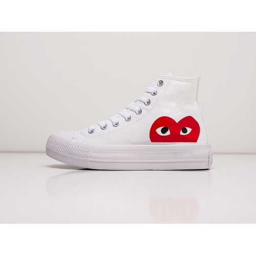 Кеды CDG Play x CONVERSE Chuck Taylor Collection цвет Белый арт. 29800