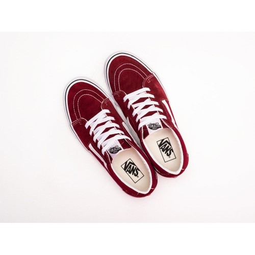 Кеды VANS Sk8 Low цвет Бордовый арт. 33346