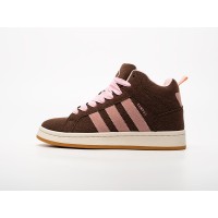 Зимние Кроссовки ADIDAS Campus High цвет Коричневый арт. 43496