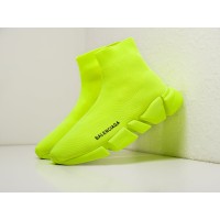 Кроссовки BALENCIAGA Speed 2,0 цвет Зеленый арт. 29757