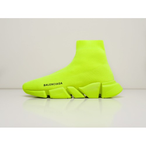 Кроссовки BALENCIAGA Speed 2,0 цвет Зеленый арт. 29757