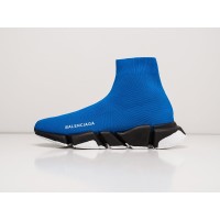 Кроссовки BALENCIAGA Speed 2,0 цвет Голубой арт. 29758