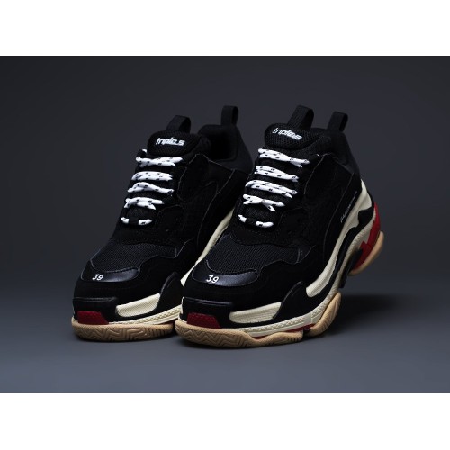 Кроссовки BALENCIAGA Triple S цвет Черный арт. 10722