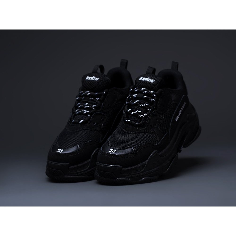 Кроссовки BALENCIAGA Triple S цвет Черный арт. 11452