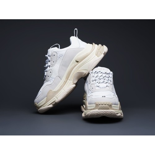 Кроссовки BALENCIAGA Triple S цвет Белый арт. 14182