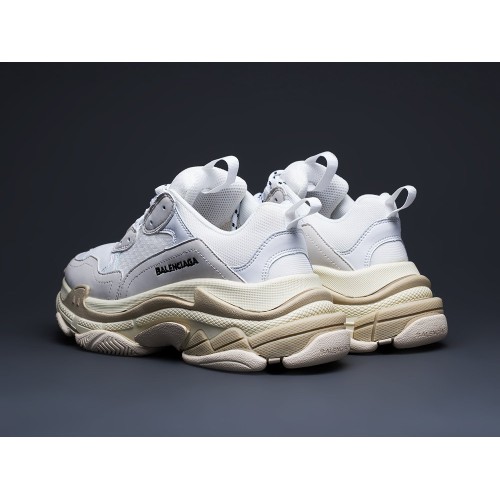 Кроссовки BALENCIAGA Triple S цвет Белый арт. 14182