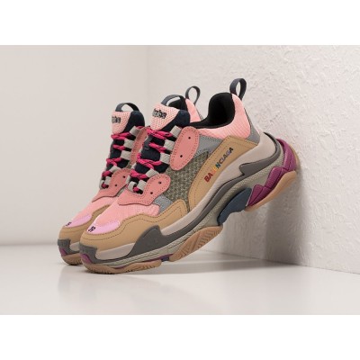 Кроссовки BALENCIAGA Triple S цвет Розовый арт. 26876