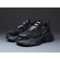 Кроссовки BALENCIAGA Triple S Сlear Sole цвет Черный арт. 15979