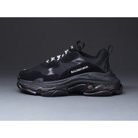 Кроссовки BALENCIAGA Triple S Сlear Sole цвет Черный арт. 15979