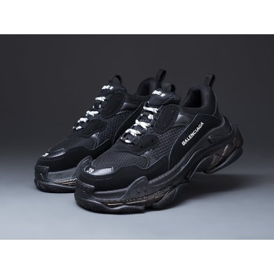 Кроссовки BALENCIAGA Triple S Сlear Sole цвет Черный арт. 15980