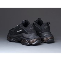 Кроссовки BALENCIAGA Triple S Сlear Sole цвет Черный арт. 15980