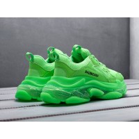 Кроссовки BALENCIAGA Triple S Сlear Sole цвет Зеленый арт. 16285