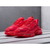 Кроссовки BALENCIAGA Triple S Сlear Sole цвет Красный арт. 16288