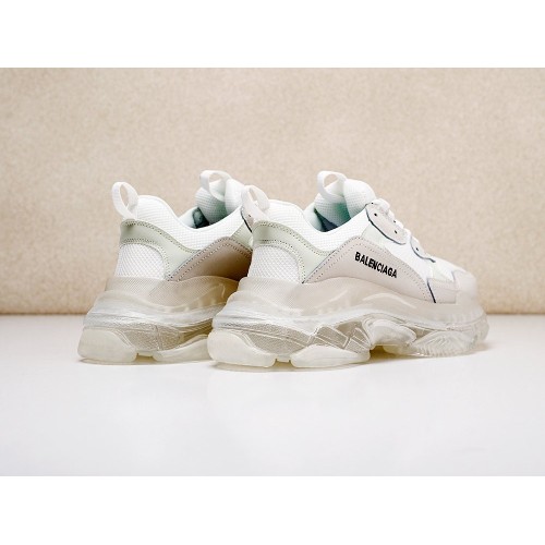 Кроссовки BALENCIAGA Triple S Сlear Sole цвет Белый арт. 18698