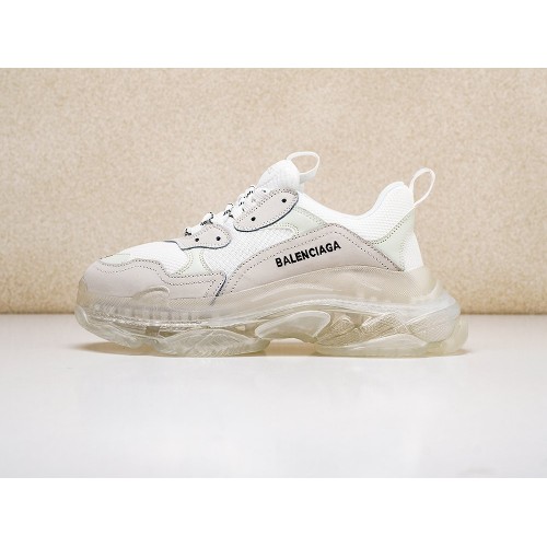 Кроссовки BALENCIAGA Triple S Сlear Sole цвет Белый арт. 18698