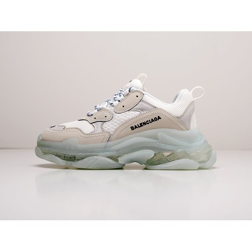 Кроссовки BALENCIAGA Triple S Сlear Sole цвет Белый арт. 19075