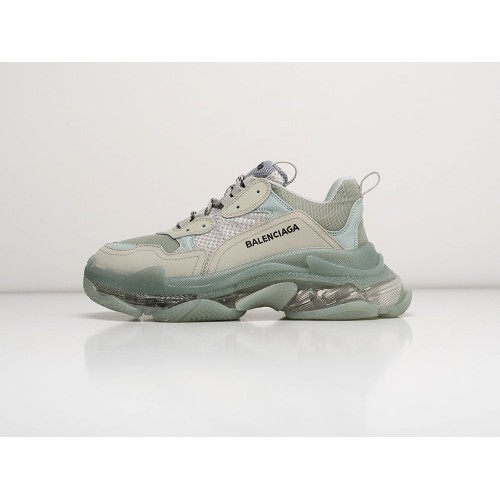 Кроссовки BALENCIAGA Triple S Сlear Sole цвет Серый арт. 26865