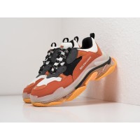 Кроссовки BALENCIAGA Triple S Сlear Sole цвет Оранжевый арт. 26872