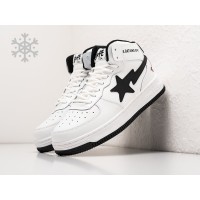 Зимние Кроссовки BAPE Sta Force 1 High цвет Белый арт. 39535