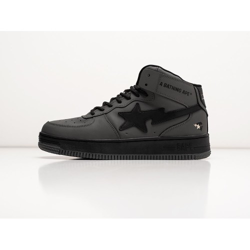 Зимние Кроссовки BAPE Sta Force 1 High цвет Серый арт. 39538