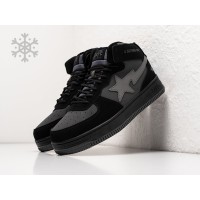 Зимние Кроссовки BAPE Sta Force 1 High цвет Серый арт. 39539