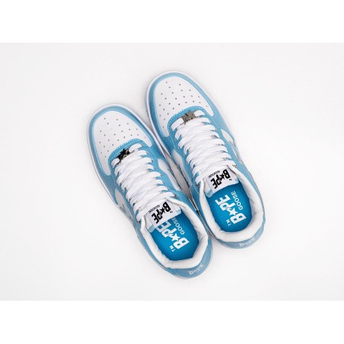 Кроссовки BAPE Sta Force 1 low цвет Белый арт. 36888