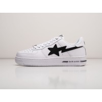 Кроссовки BAPE Sta Force 1 low цвет Белый арт. 36893