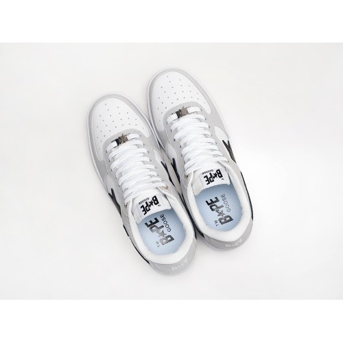 Кроссовки BAPE Sta Force 1 low цвет Белый арт. 36994