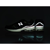 Кроссовки BAPE x NEW BALANCE 2002R цвет Черный арт. 32584