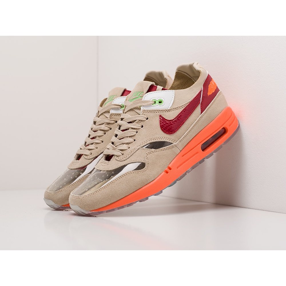 Кроссовки NIKE Air Max 1 x CLOT цвет Коричневый арт. 25350