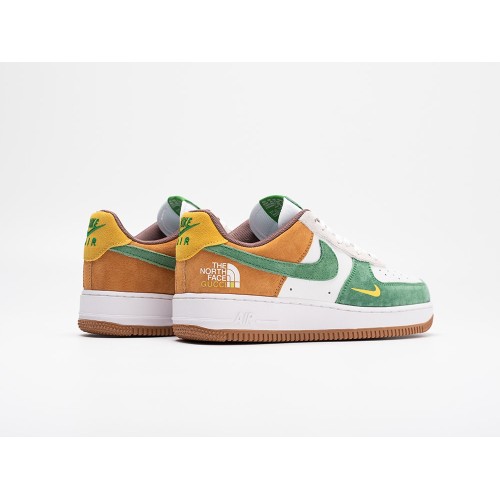 Кроссовки GUCCI x THE NORTH FACE x NIKE Air Force 1 Low цвет Разноцветный арт. 39475