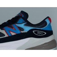 Кроссовки KITH x NEW BALANCE 990v6 цвет Синий арт. 40342