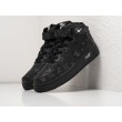 Кроссовки LOUIS VUITTON x NIKE Air Force 1 цвет Черный арт. 33524