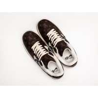 Кроссовки LOUIS VUITTON x NIKE Air Force 1 Low цвет Коричневый арт. 31584