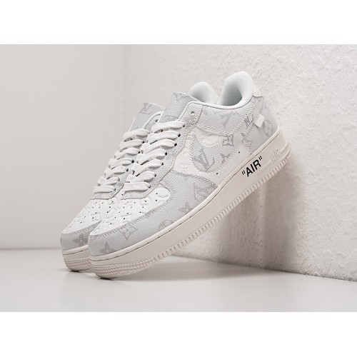 Кроссовки LOUIS VUITTON x NIKE Air Force 1 Low цвет Белый арт. 33869